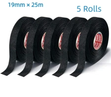 5 Rolls Tesa 51608 25m X 19mm Cloth Tape Wire electrical wiring harness car