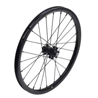 Set Ruote 16 Pollici Per Bici Pieghevole - 7 Velocità, Freno A Disco, Straight Pull