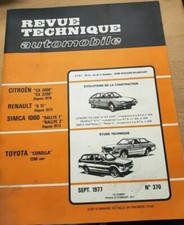 Revue technique Toyota COROLLA