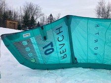 North reach kite 7M 2021 green good condition but as a small repair made