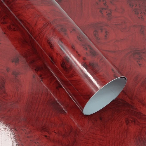100x30cm Glossy Wood Grain Self Adhesive Sticker Car Vinyl Wrap Film DIY Decor - Picture 10 of 10