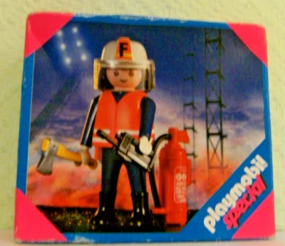 Playmobil special Feuerwehrmann 4578 von 2000 Neu & OVP Feuerwehr Feuerlöscher - Bild 1 von 2