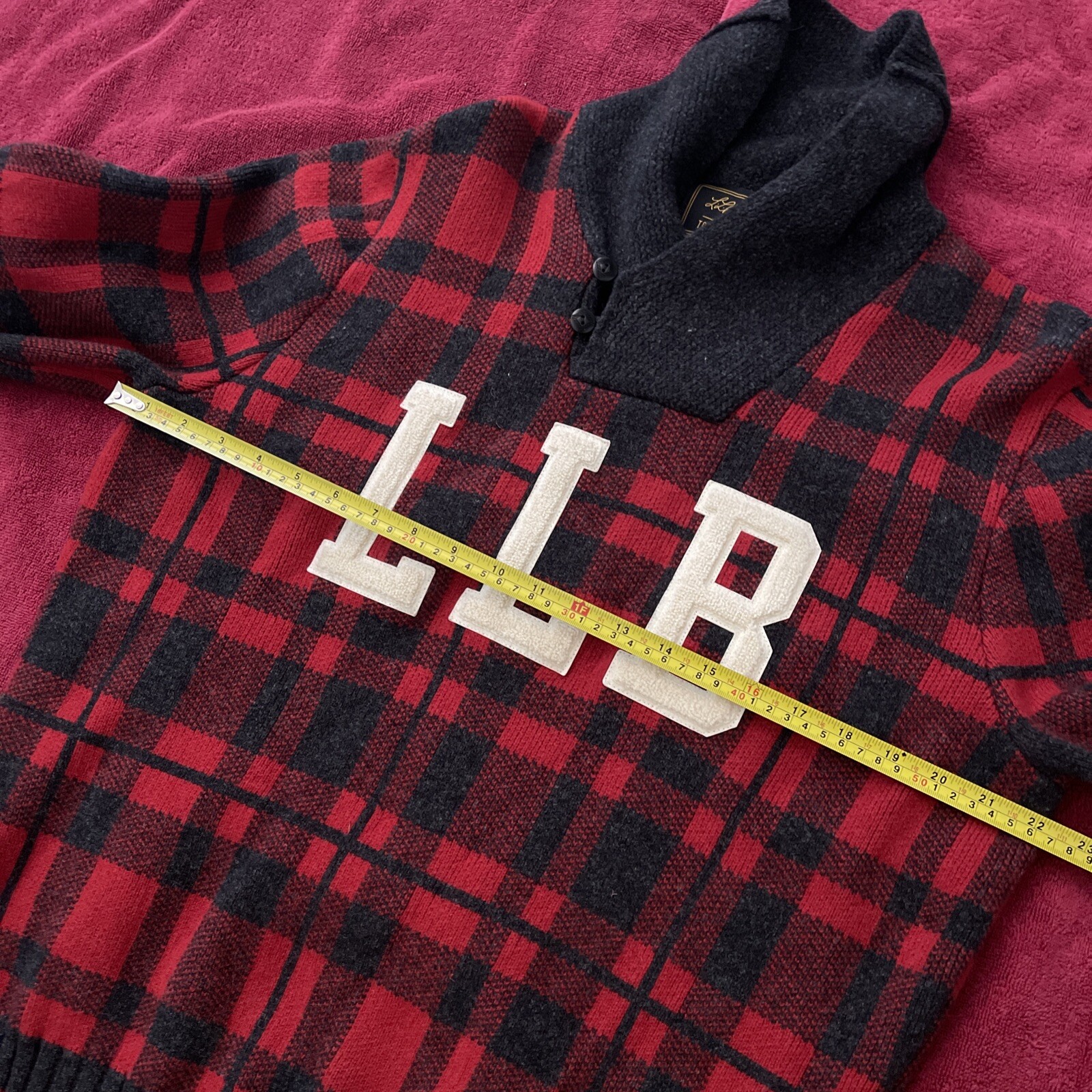 L.L. Bean x Todd Snyder Heritage Plaid Shawl Collar W… Gem