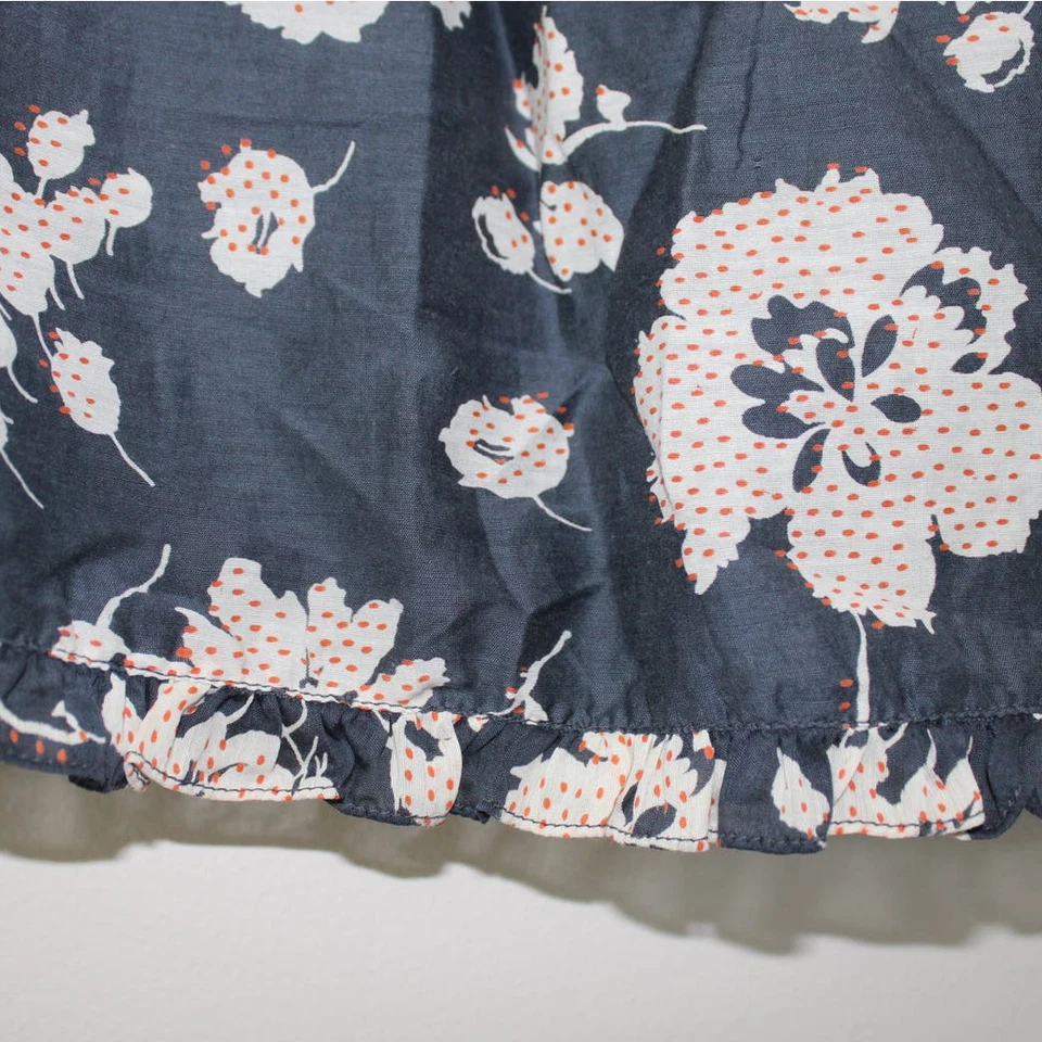 Nuevo con etiquetas Vestido Bonpoint Eugenie Para Niña Manga Corta Gris Algodón Lúrex Estampado Floral 12 Foto 3 de 4