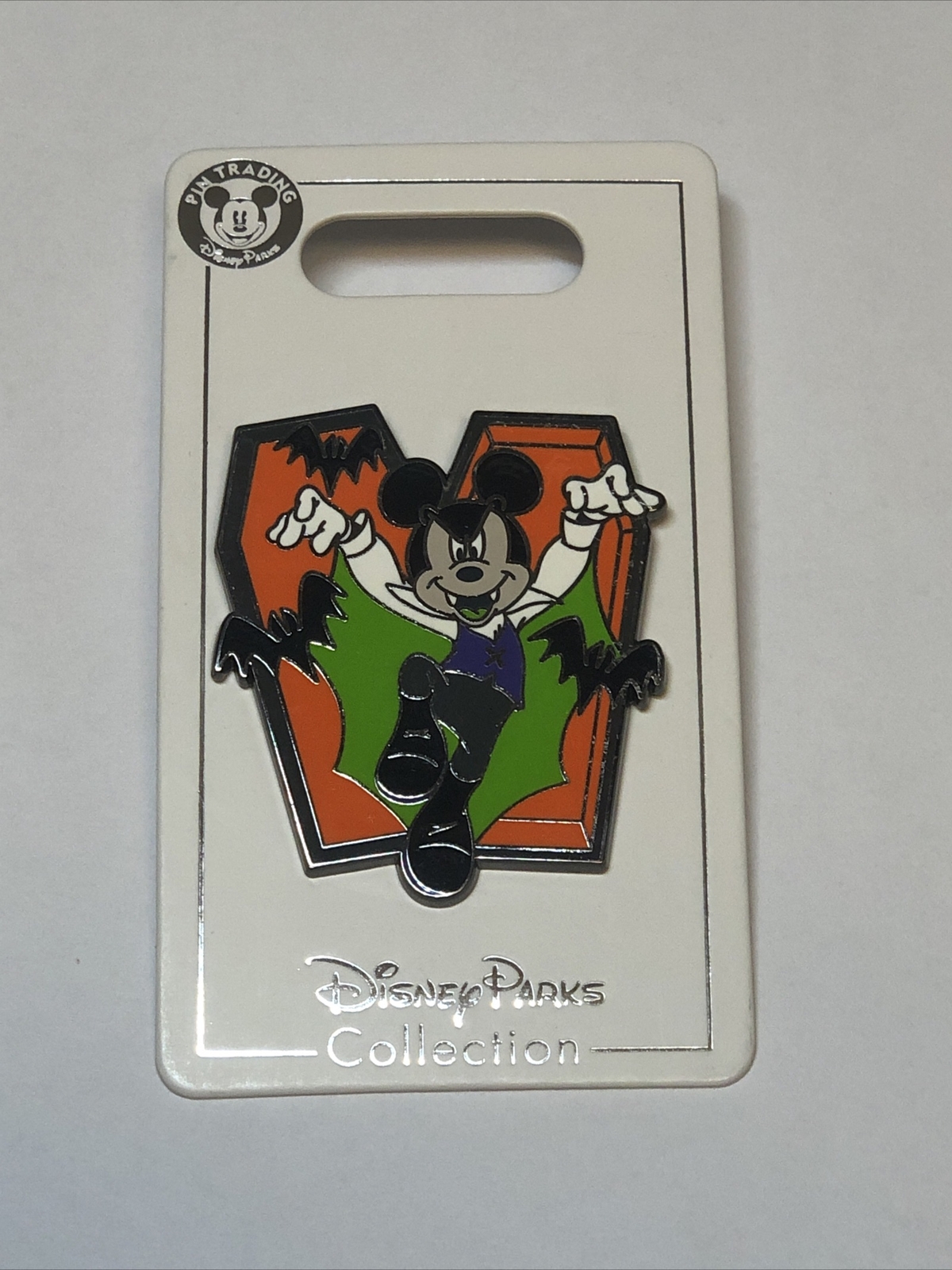 Disney’s Mickey Mouse as a Vampire with bats Pin