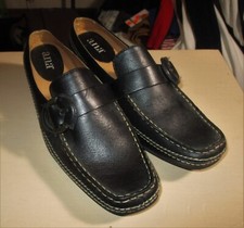 A.N.A. Dark Brown Leather Slip-On Loafer Shoe...