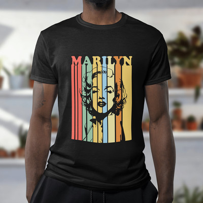 MARILYN MONROE T-Shirt | Classic 1950s Film Star Tee | Hollywood Legend Icon Tee
