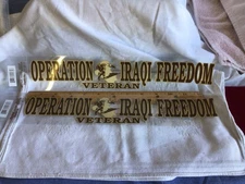 New.2-Bumper Stickers “Operation Iraqi Freedom” As Shown
