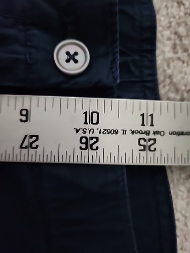 Chico's Capri Pants Women's 0.5 S US 6 Blue 30 x 19.5 Mid Rise - Picture 8 of 15