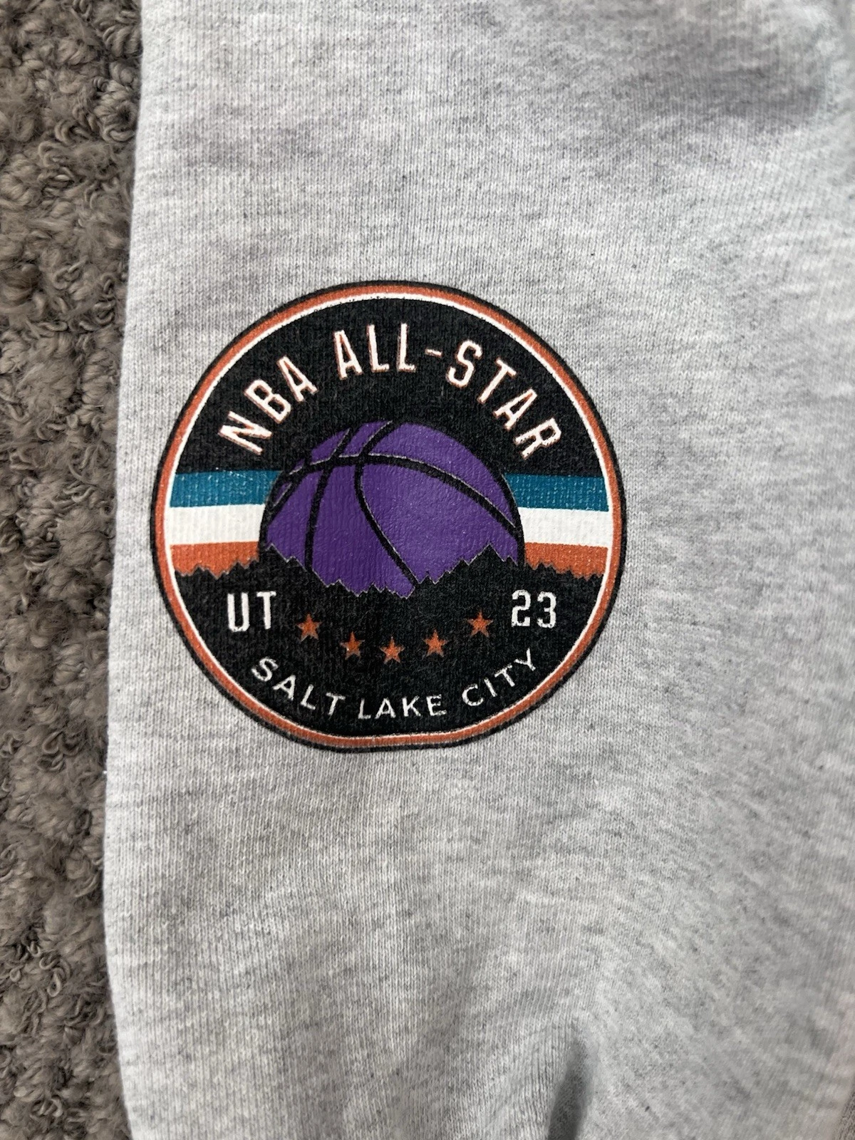 NBA All Star Game Utah Hoodie Size Large