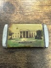VTG WHITE HOUSE & CAPITAL WASHINGTON, DC SOUVENIR VESTA CASE MATCH SAFE STRIKER