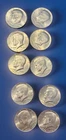 Lot Of 10 1976 Kennedy BICENTENNIAL HALF DOLLAR  Almost Mint.