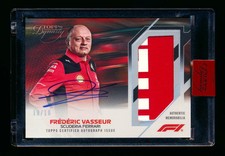 2023 Topps Dynasty F1 Frederic Vasseur Patch Auto Autograph /10 1ST Year Ferrari