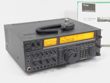 Icom IC-775DSP Ham Radio HF All-Band Transceiver + Box (SN 01073, works well)