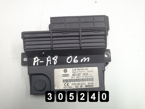 AUDI A8 STEUERGERÄT MODUL SENSOR 4E0907280A 4E0910280A ORIGINAL BJ 2006
