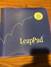 My First Leap Pad Learning System W Books and Cartridges No Battery Cover Tested