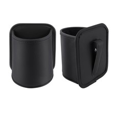 Koongloong 2PCS Car Cup Holder Clip on Door Back Seat Extra Drink Black