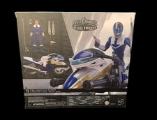 Power Rangers Lightning Collection Time Force Blue Ranger & Vector Cycle Action