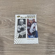 NATHAN MACKINNON 2024-25 UD TIM HORTONS 2013 ROOKIE YEAR CARD COLORADO AVALANCHE. rookie card picture
