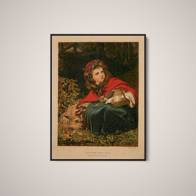London Almanack - Vol. 30 - Little Red Riding Hood - Paper or Canvas