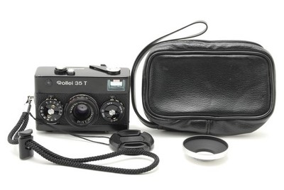 TESTED [N MINT /Meter Works] Rollei 35 T Black 40mm f/3.5 35mm Film Camera JAPAN