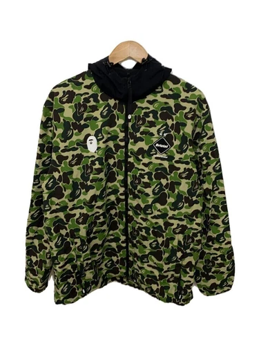 A BATHING APE (BAPE) F.C.R.B.(F.C.Real Bristol) × Giacca A BATHING APE kaki XXL usata