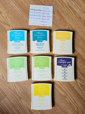Stampin' Up Classic Ink Pads Lot 7 Assorted Colors Used Craft Stamp 1