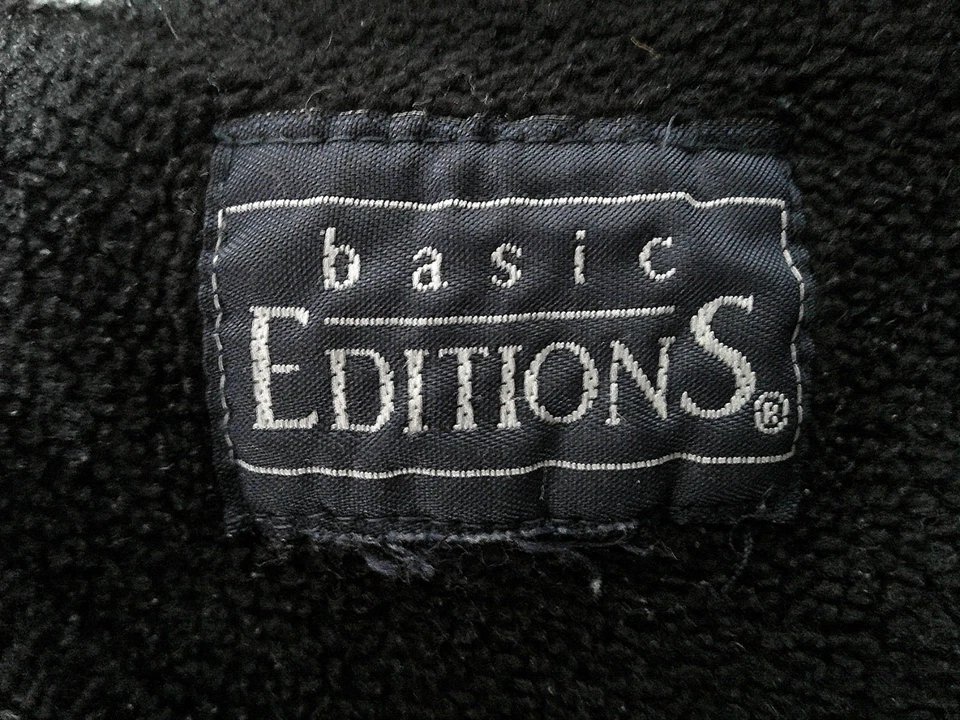 Basic Editions - Pullover - Men's - Med Large - Sweater - Very Good Cond. - Gray - Image 2 of 4