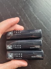 3 x Avon True Colour Lipstck - WINE WITH EVERYTHING Full Size New & Sealed 