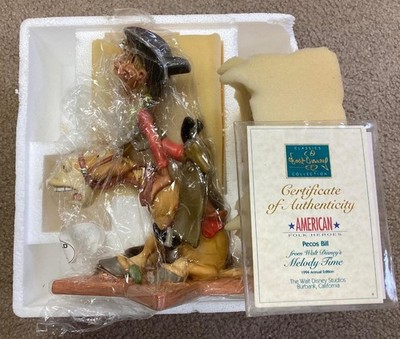 Walt Disney WDCC Pecos Bill Melody Time with COA No Box