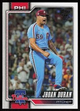2026 Topps Series 1 Celebration Jhoan Duran #83 Philadelphia Phillies