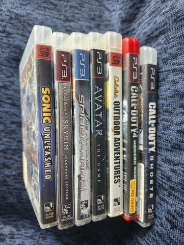 ps3 playstation games lot bundle
