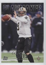 2011 Topps Rising Rookies Playmaker Drew Brees #P-DBR 4ns