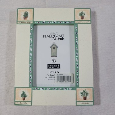 Pfaltzgraff Naturewood Accents 3 1/2 x 5 Photo Picture Frame By Burnes Of Boston
