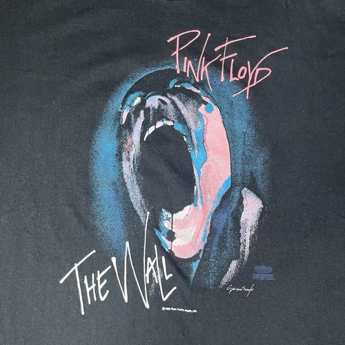 Vtg 1982 Pink Floyd The Wall Single Stitch T-shirt Mens Xl 1980s Tour Band Tee - Picture 5 of 8