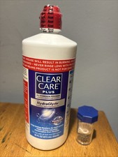 Clear Care Plus HydraGlyde Contact Lens Clean...