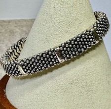 Lagos Signature Caviar 925 Sterling Silver To...