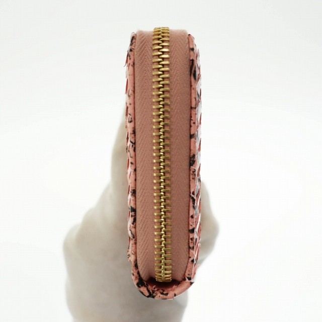 Y1224 GUCCI GG Marmont Double G Python Zip Around… - image 6