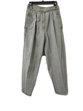 Vintage Women  s Counterparts Olive pants Solid Pants size 12 front pleats
