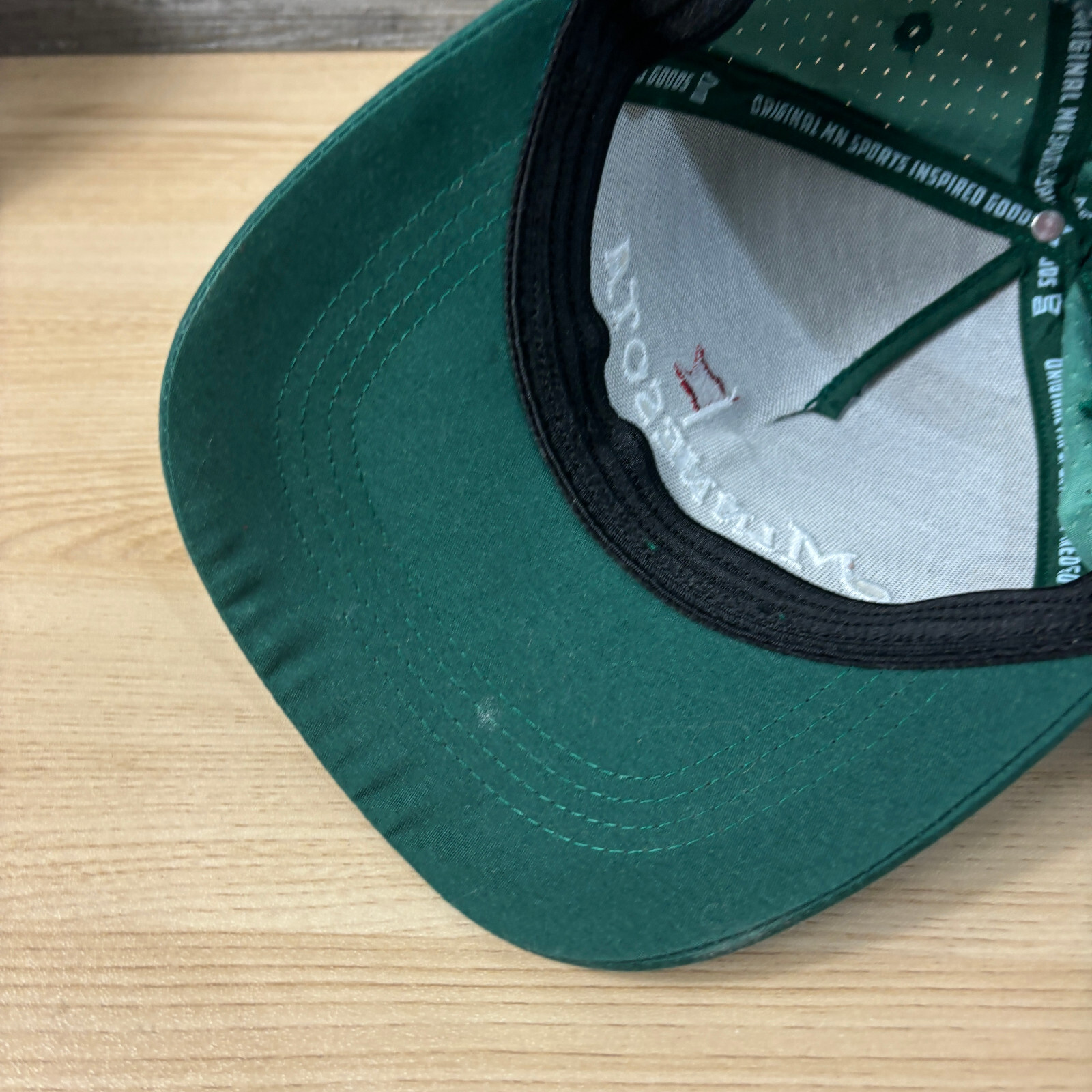 Sotastick Snapback Green Performance Minnesota Go… - image 8