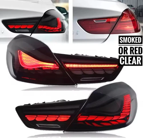 Smoke Black LED Tail Light Dynamic Signal For BMW 6 Series F06 F12 F13 2010-2017 - Picture 1 of 15