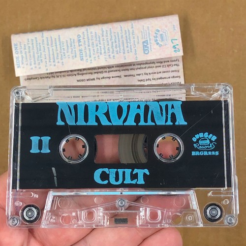 NIRVANA Cassette Tape CULT 2012 Compilation Rock Psychedelic Rare - Picture 3 of 7