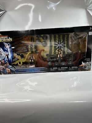 Rare True Legends Heroes of Olympus Playset - Ancient Warrior Warship