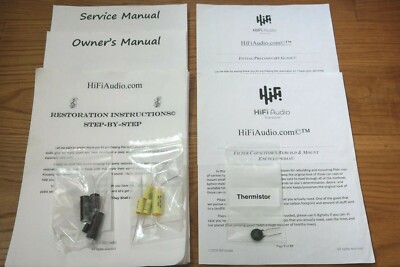 Heathkit UA-2 amp restoration kit service recap capacitor