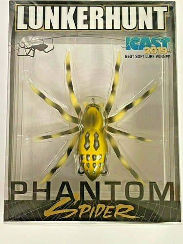 LUNERHUNT, PHANTON SPINNE, SPINNE01-SECHS SPOTS, unkrautfrei, kriechende Beine ICAST