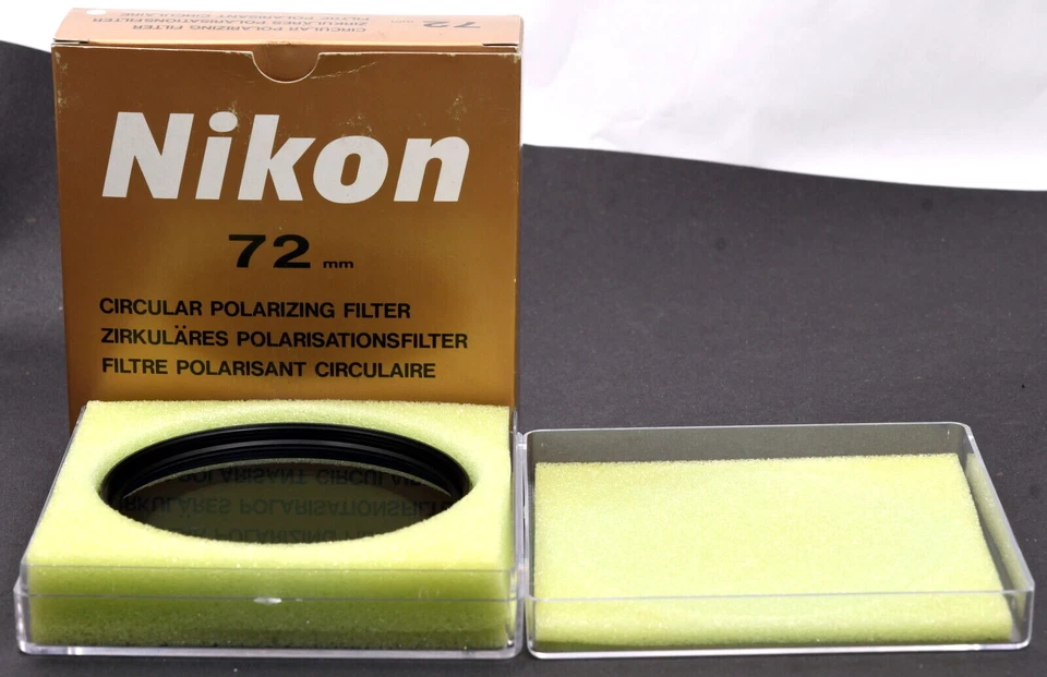 Genuine Nikon 72mm Circular Polarizing Filter - Mint in Box! - Image 4 of 4
