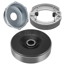 Rear Brake Drum Shoes Cover Kit for Yamaha Kodiak 400 Big Bear 250 Big Bear 400