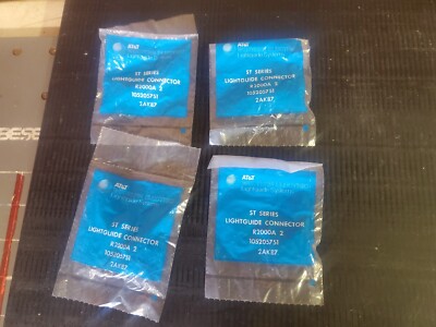 R2000a AT&T ST Series Lightguide Connector, R2000A-3 (Lot of 4) | eBay