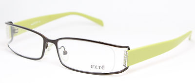 EXTE Original Brille Eyeglasses Occhiali Lunettes Gafas EX29004 Grüne Bügel Bril
