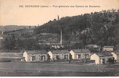 38-AM21748.Bourgouin.N°161.General view of the factories of Boussieu.Fold